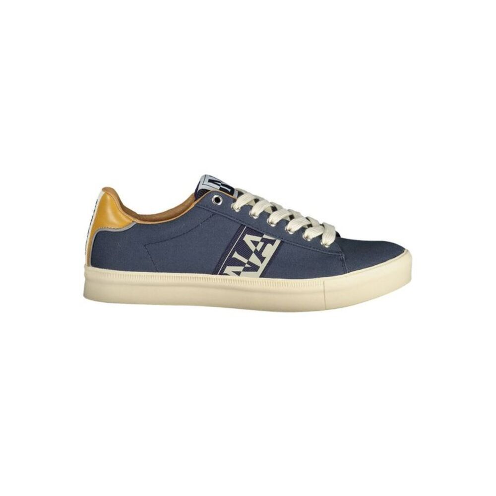 Napapijri Blue Polyester Men Men's Sneaker